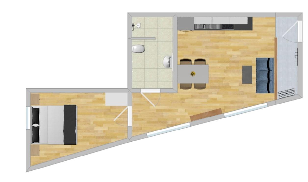 Appartement Holznest 菲伯布伦 外观 照片